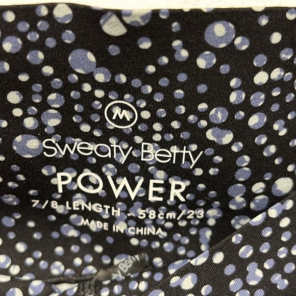 Sweaty Betty Power 7/8 Patterned Leggings - Picture 4 of 12